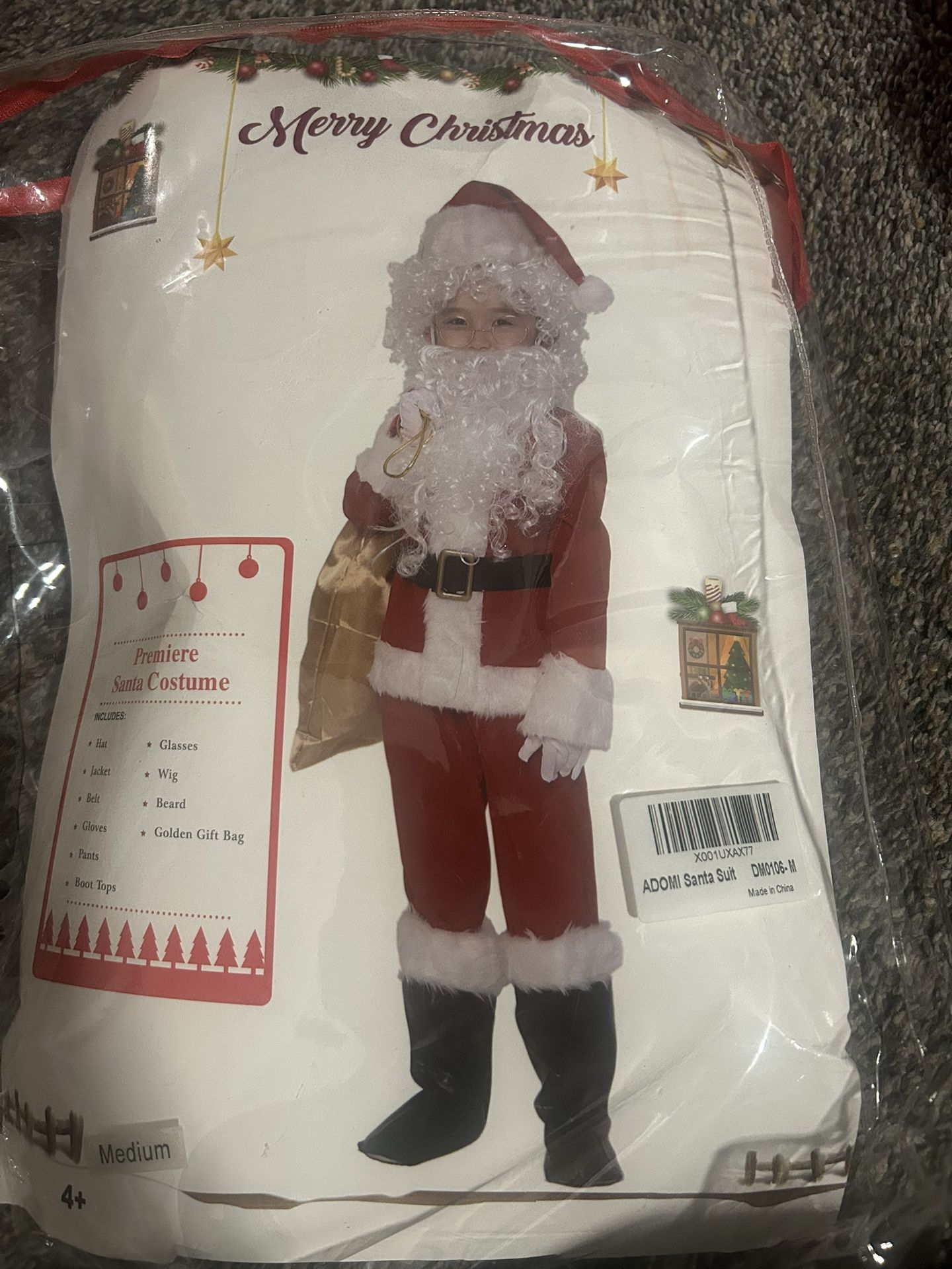 Santa Costume (kids 6-7)