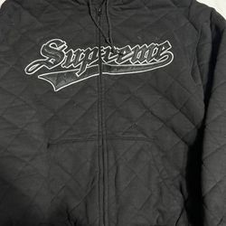 Supreme ZIP UP QUILTED (Rare)