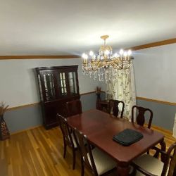 $149.99 Six-Chair Dining Room Set - Cedar