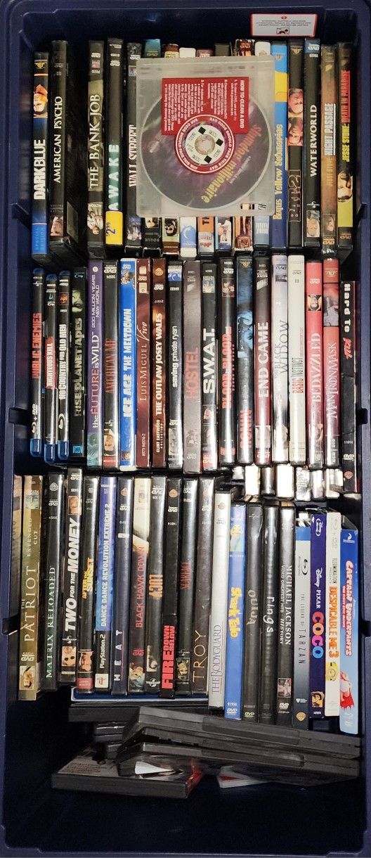 Blue Ray And  DVD  