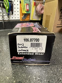 Positive Quiet Brake Pads ( Part # 106.007700) 2002 Subaru Outback 