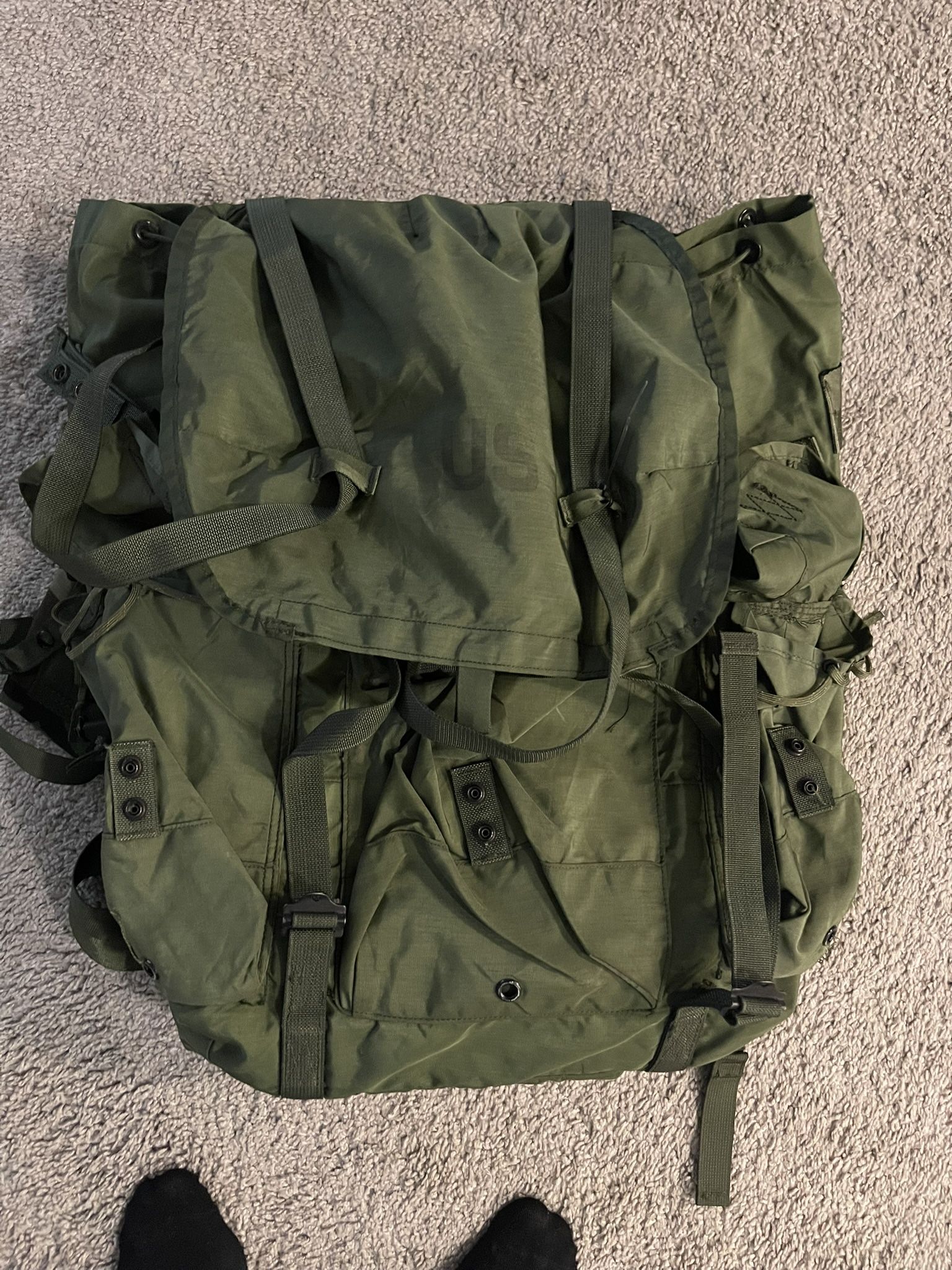 Large Hiking Alice Pack With Straps And Frame