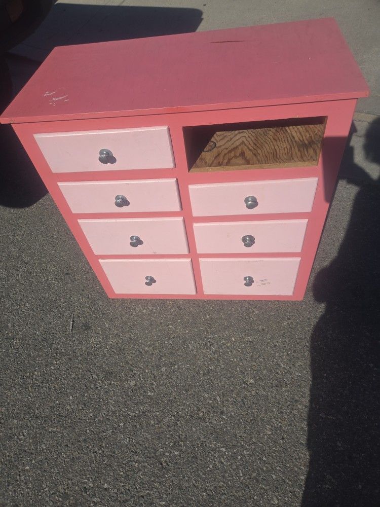 Vintage Cabinets 7 Drawers And One Side Storage