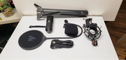 MAONO A04 Gen2 XLR/USB Condenser Microphone Kit for PC Podcast Recording