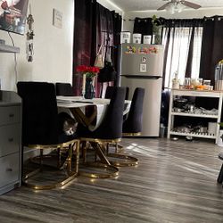 Comedor De Crystal 6 Sillas