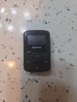 SanDisk clipjam mp3 player PICKUP ONLY