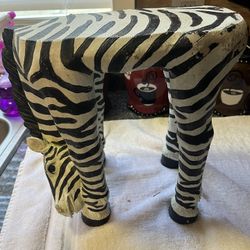 Zebra Plant Stand