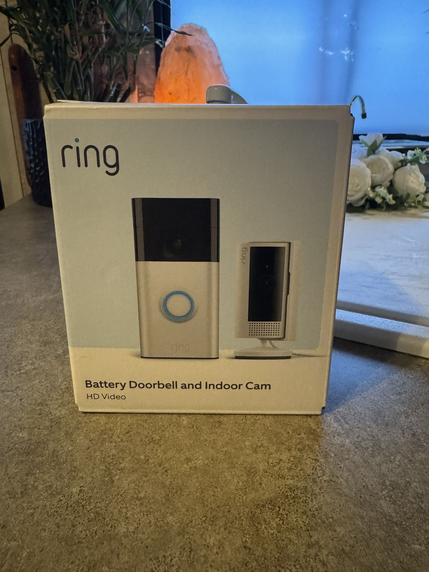 Ring Video Doorbell with indoor cam