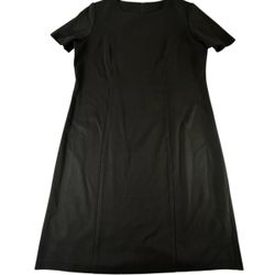 220 Hickory Black Short Sleeve A-Line Dress Women’s Size Small 