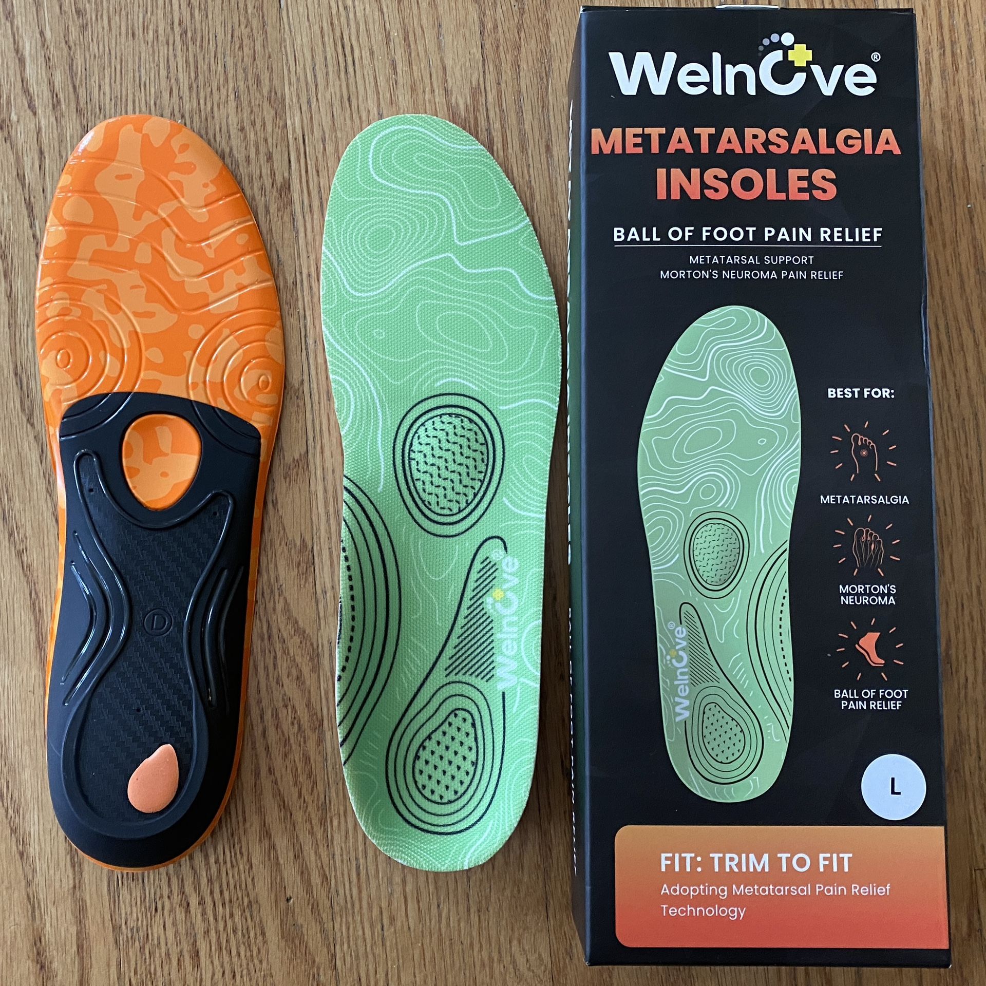 New Insoles Women's 9-10 / Men's 7-8