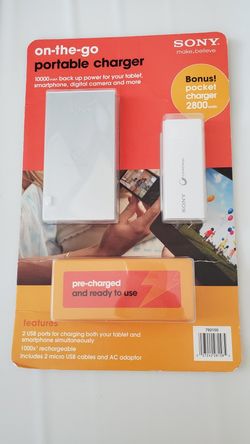 Sony portable charger