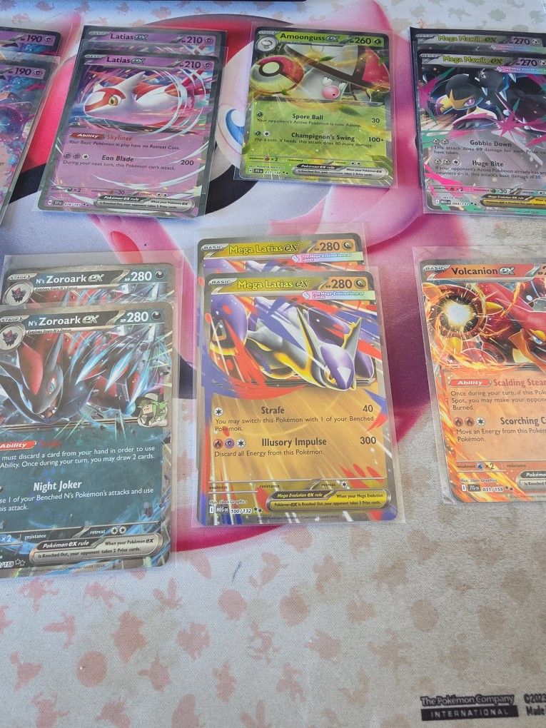 Lot Of EX Cards From Different Sets