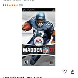 PSP Madden 07