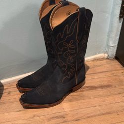 Suede Cowboy Boots