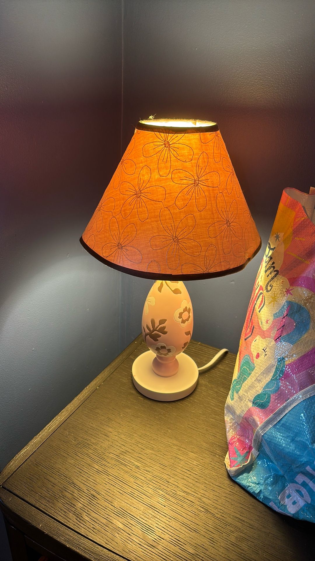 Lamp for a little girl’s room