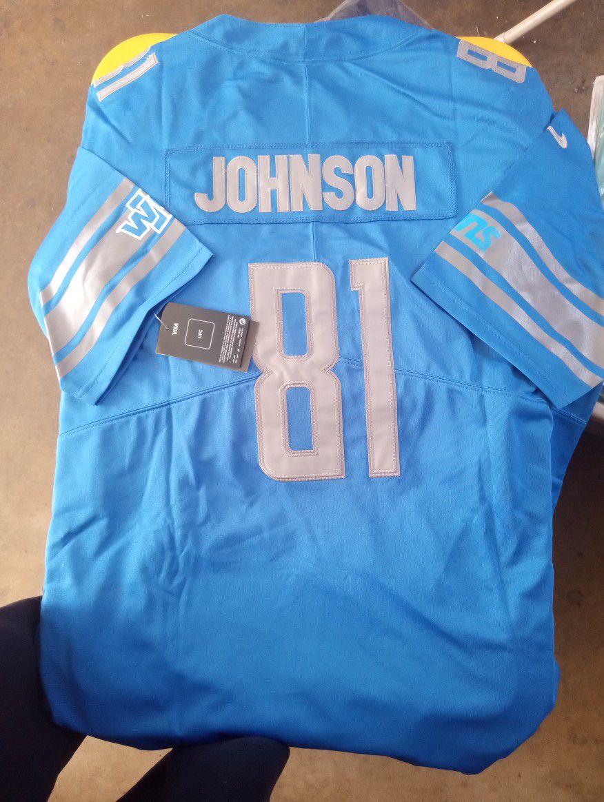 Calvin Johnson Lions Jersey.. Everything Stitched.. Inbox With Your Size  Info for Sale in Long Beach, CA - OfferUp