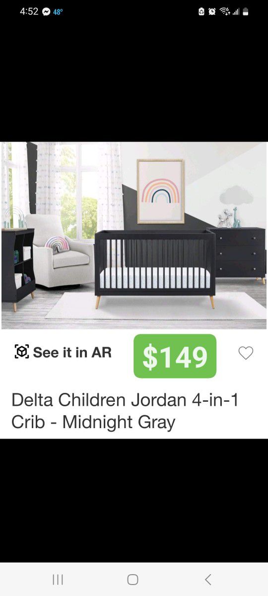 Brand New In Box Baby Crib