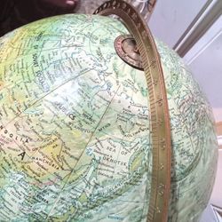 Vintage 12" Replogle World Ocean Series Globe.