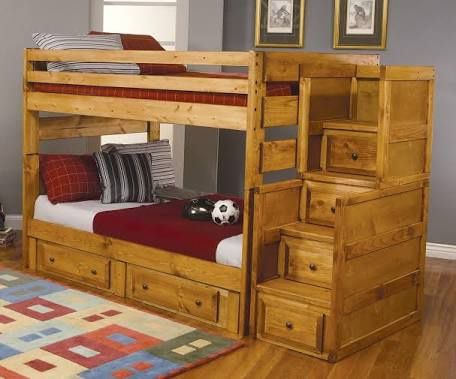 bunk bed & mattresses