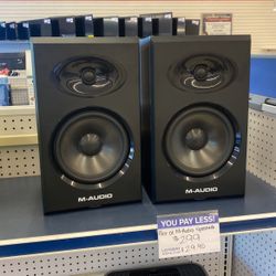 M Audio Speakers 