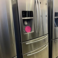 USED REFRIGERATORS SAMSUNG , LG, GE, KITCHEN AID 