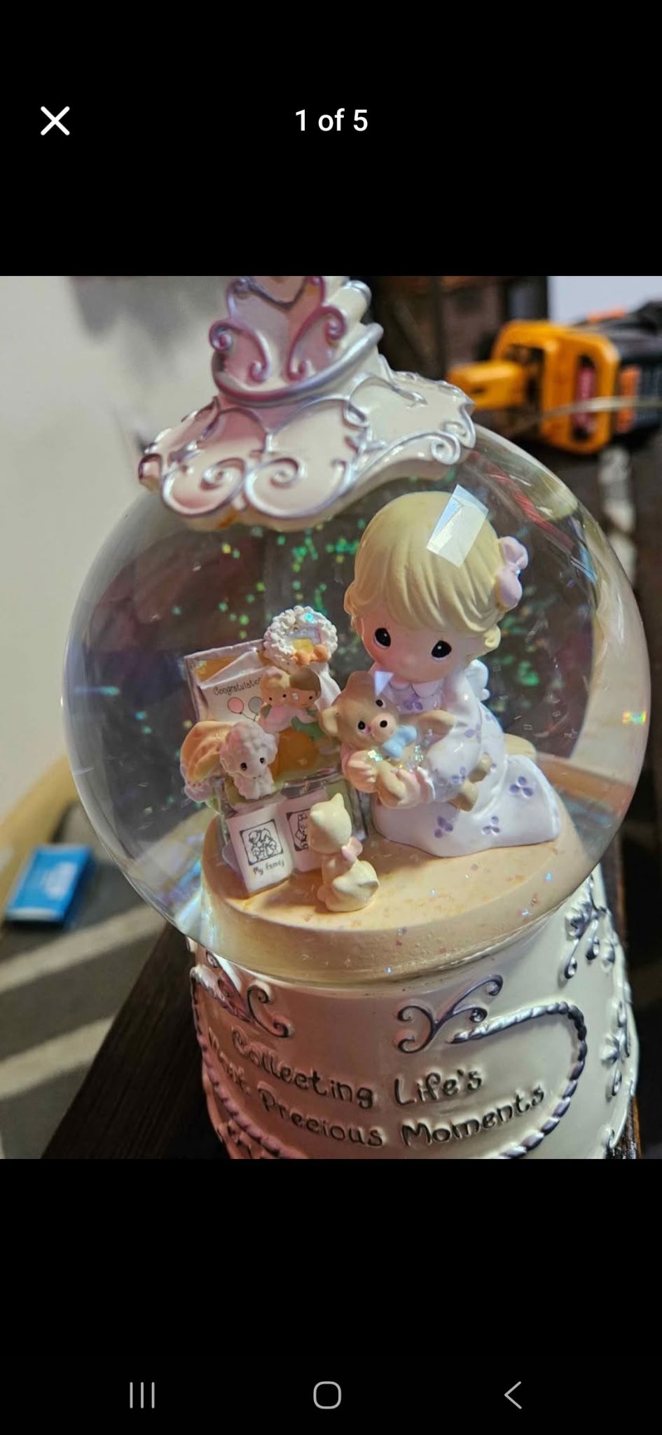 Precious Moments Snow Globe