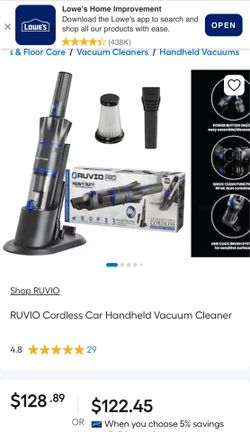 ORUVIO PRO CORDLESS VACUUM