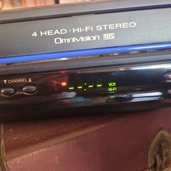 Panasonic  Sony Vcr Vhs Player Copy Tapes 