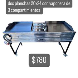 Taco Cart/ Catering Gridle/ High Presure Burners/ Food Warmers/ Plancha/ Comal/ Carro Taquero/ Party Supplies 
