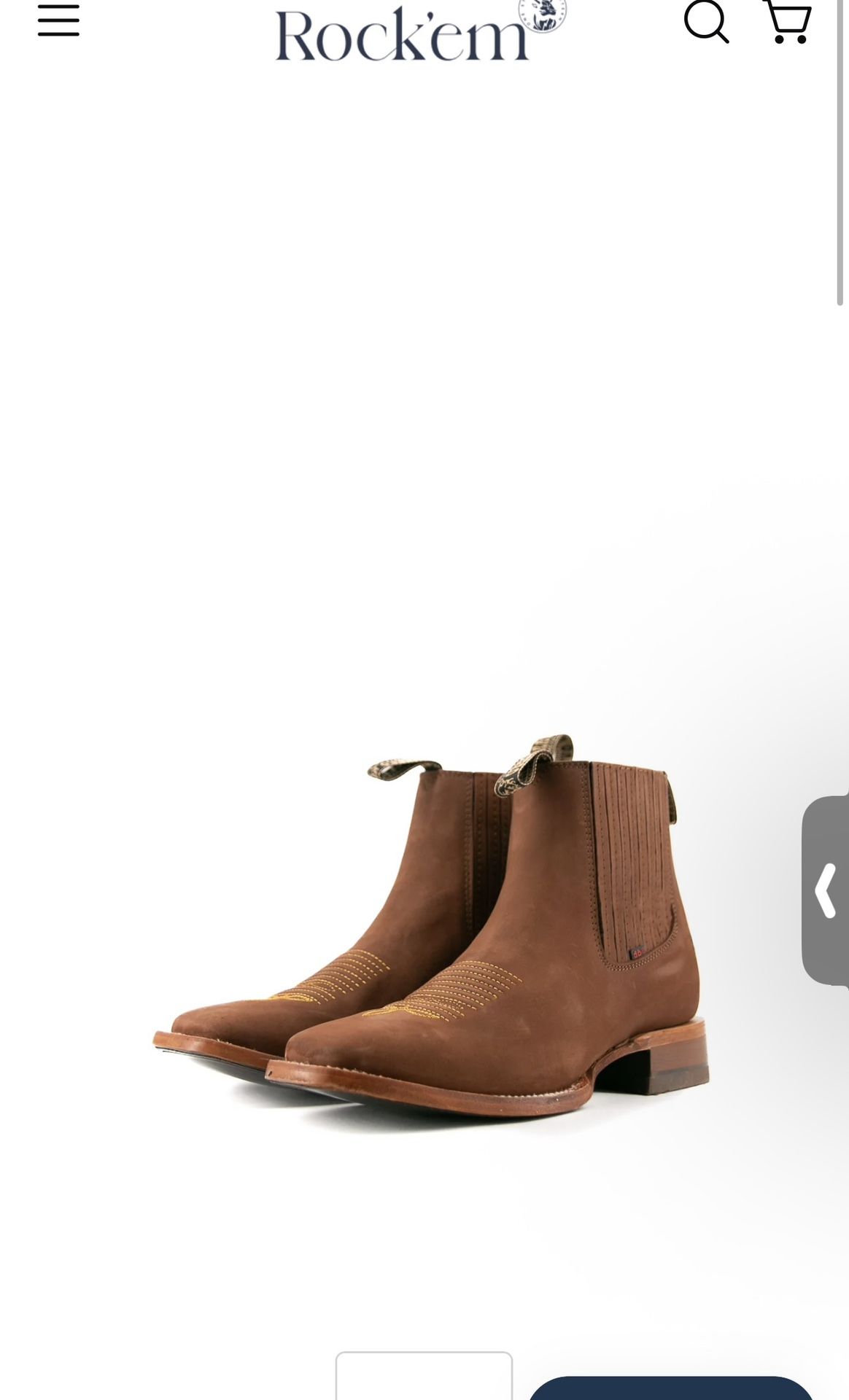 men ankle boots/ botas precio negociable