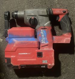 Milwaukee Fuel M18 Rotary Hammer 2712-20 with dust collector 2712-DE tool only
