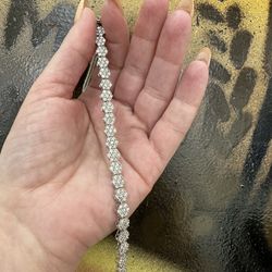 14k DIAMOND BRACELET 