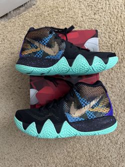 Size 9.5 (New With Box) - Nike Kyrie 4 x Kobe Mamba Mentality