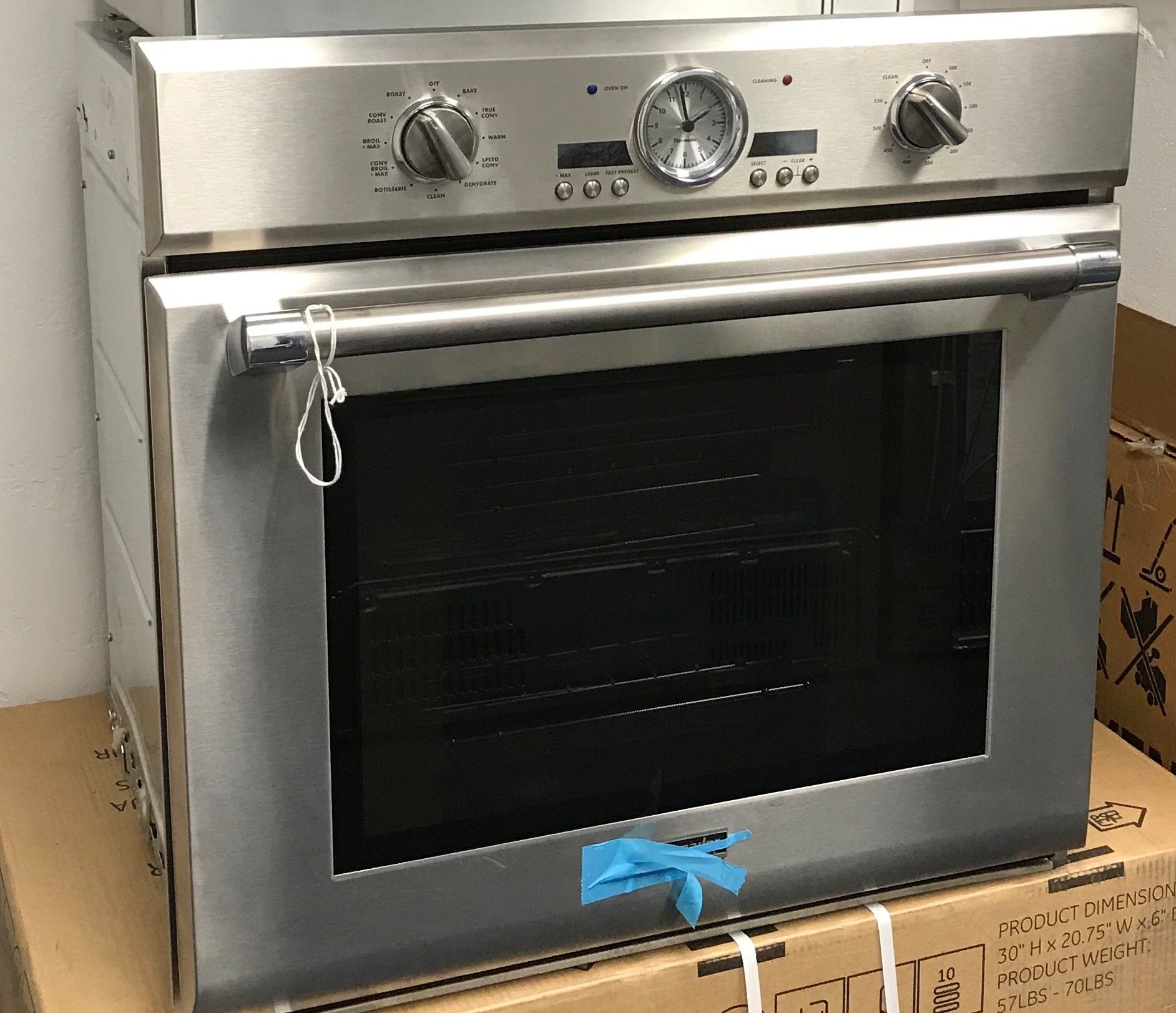 New Thermador Single Oven