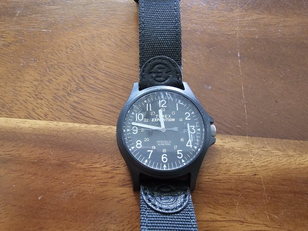 Timex Expedition Scout (Black) - Scratched