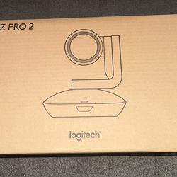 Logitech PTZ Pro 2 Camera – Brand New Sealed ($599 Retail)