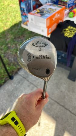 Callaway  War Bird 3 Wood Great Big Bertha