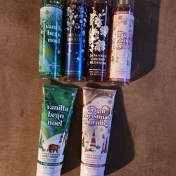 New Bath And Body Works Lotion And Sprays