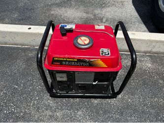 Small gas generator for parts or repair broken pull cord