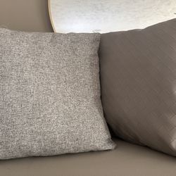 2 Medium Size Couch Pillows