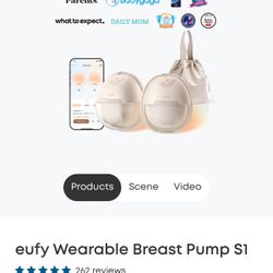 New Eufy Breast Pump 
