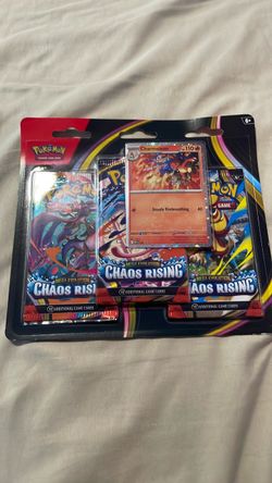 Pokémon chaos rising 3 pack blister