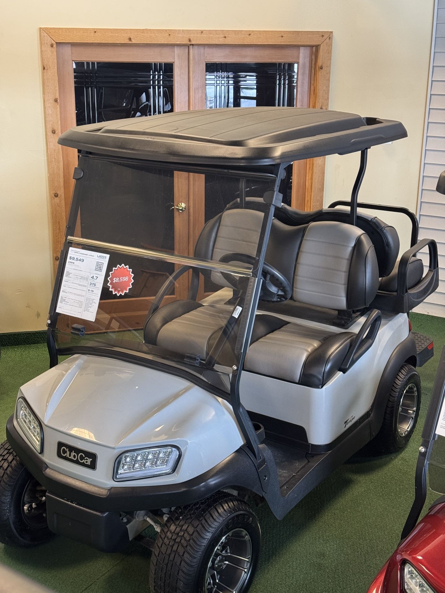 2020 Club Car Tempo Lithium Battery 4 Pass Premium Seats