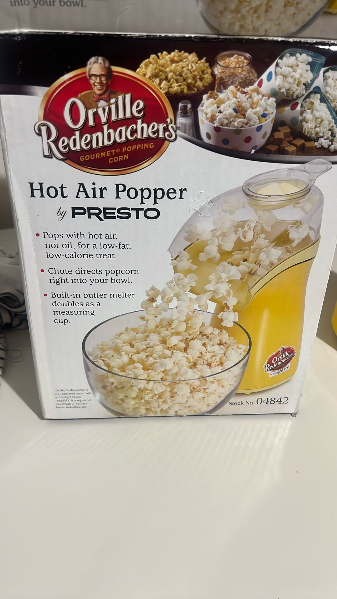 Orville Redenbacher's Hot Air gourmet Popper by Presto