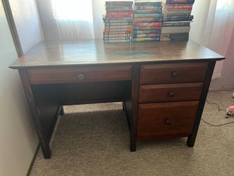 Wood desk