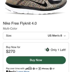 Nike Flyknit Multicolor 4.0