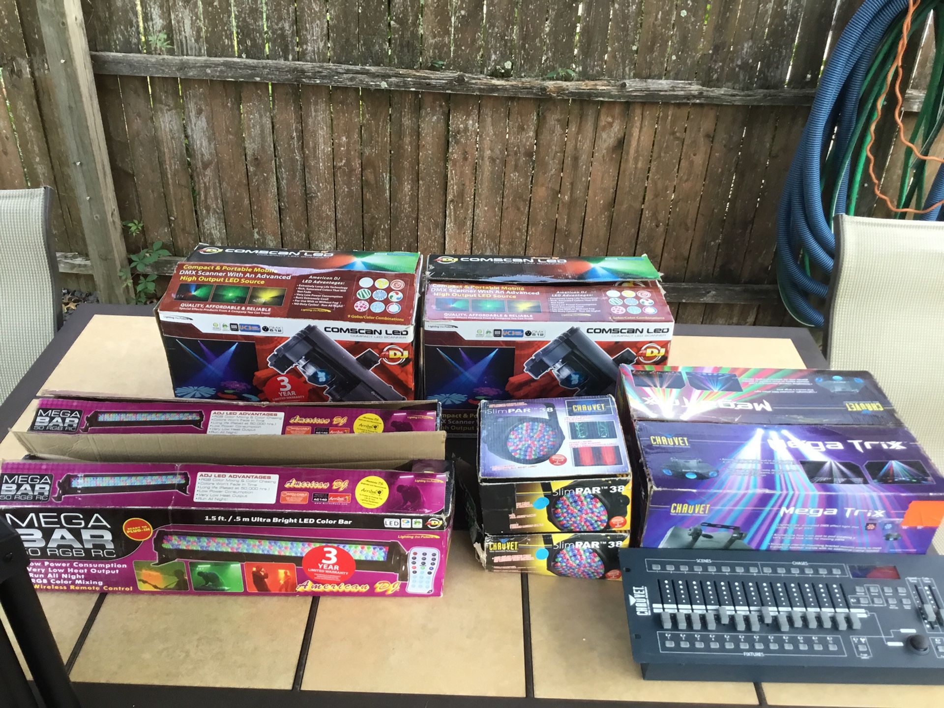 DJ Lighting And 2stands