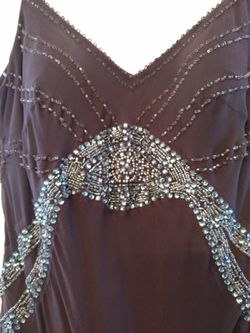 Flapper style formal dress