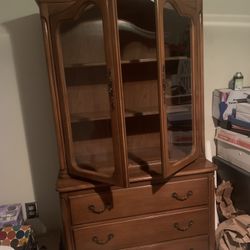 China Cabinet  Solid Wood ( By Drexel) 