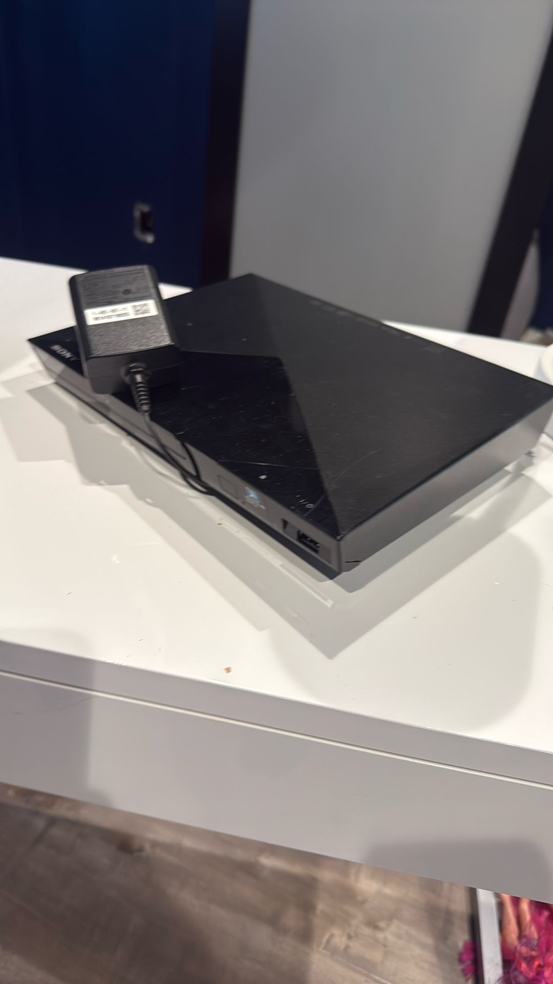 Sony Blu-ray Player with Power Adapter